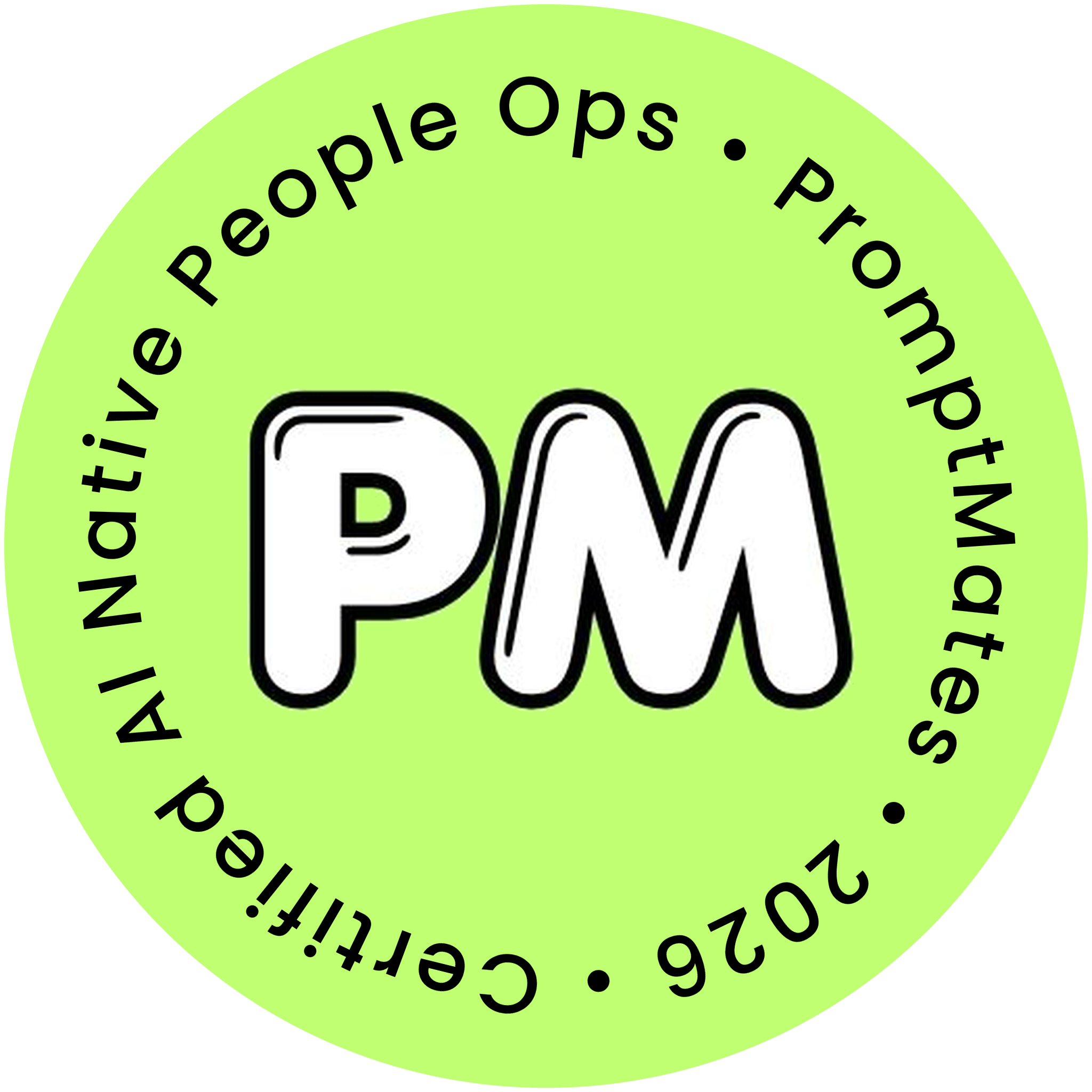 Certified AI Native People Ops by PromptMates, 2026